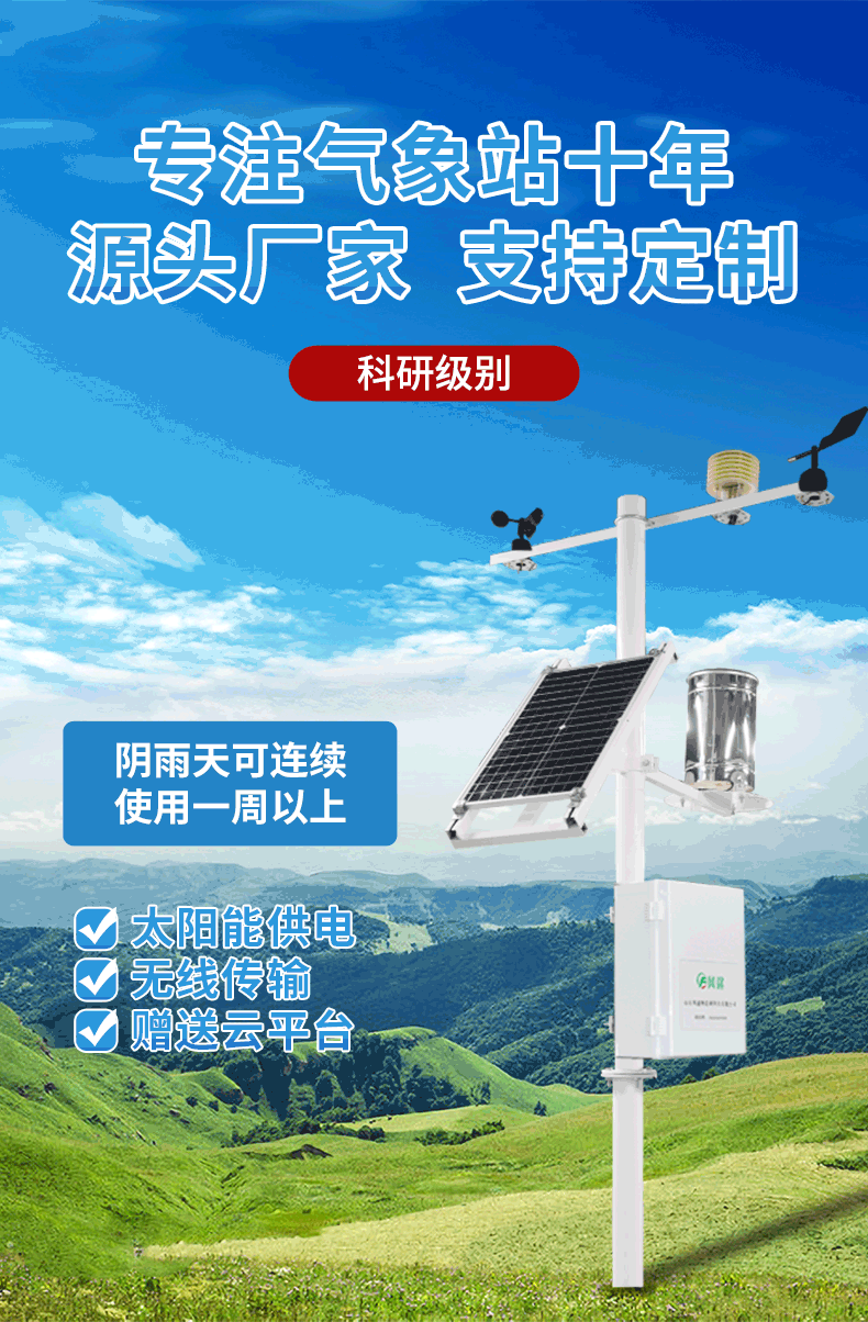 風(fēng)途科技，致力于氣象站的ISO9001認證企業(yè)